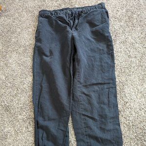 Banana Republic Linen Pants - Mens 36 x 36 - Black